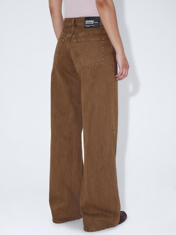 Dr. Denim Regular Jeans 'Rhue Wide' in Brown
