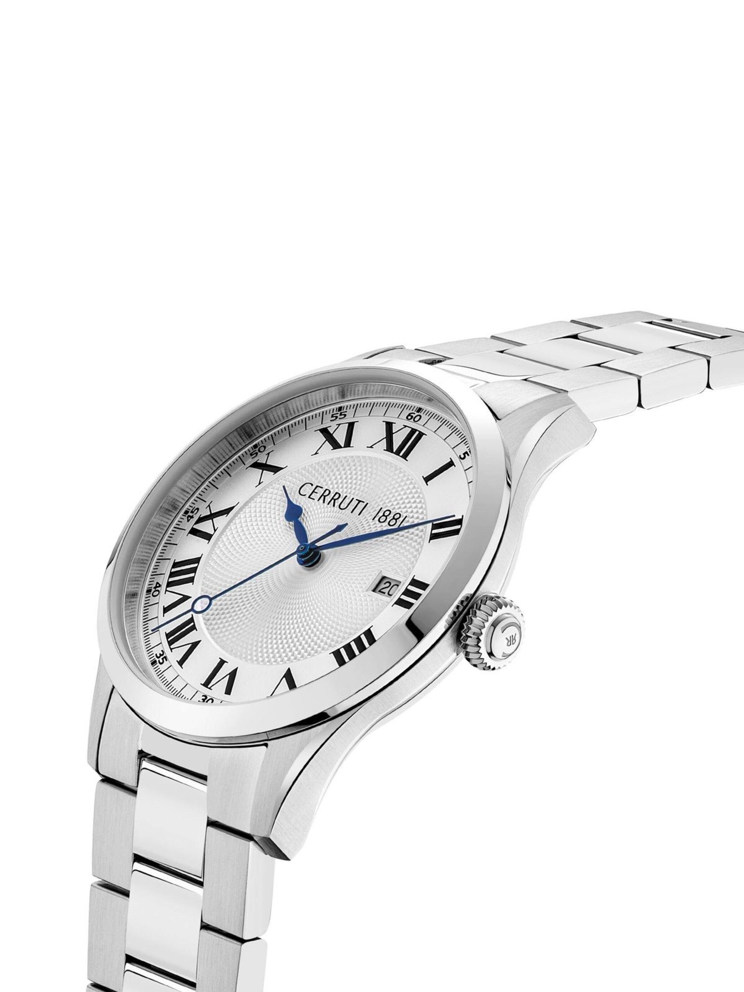CERRUTI 1881 Analog watch 'Function watch Torcegno' in Silver
