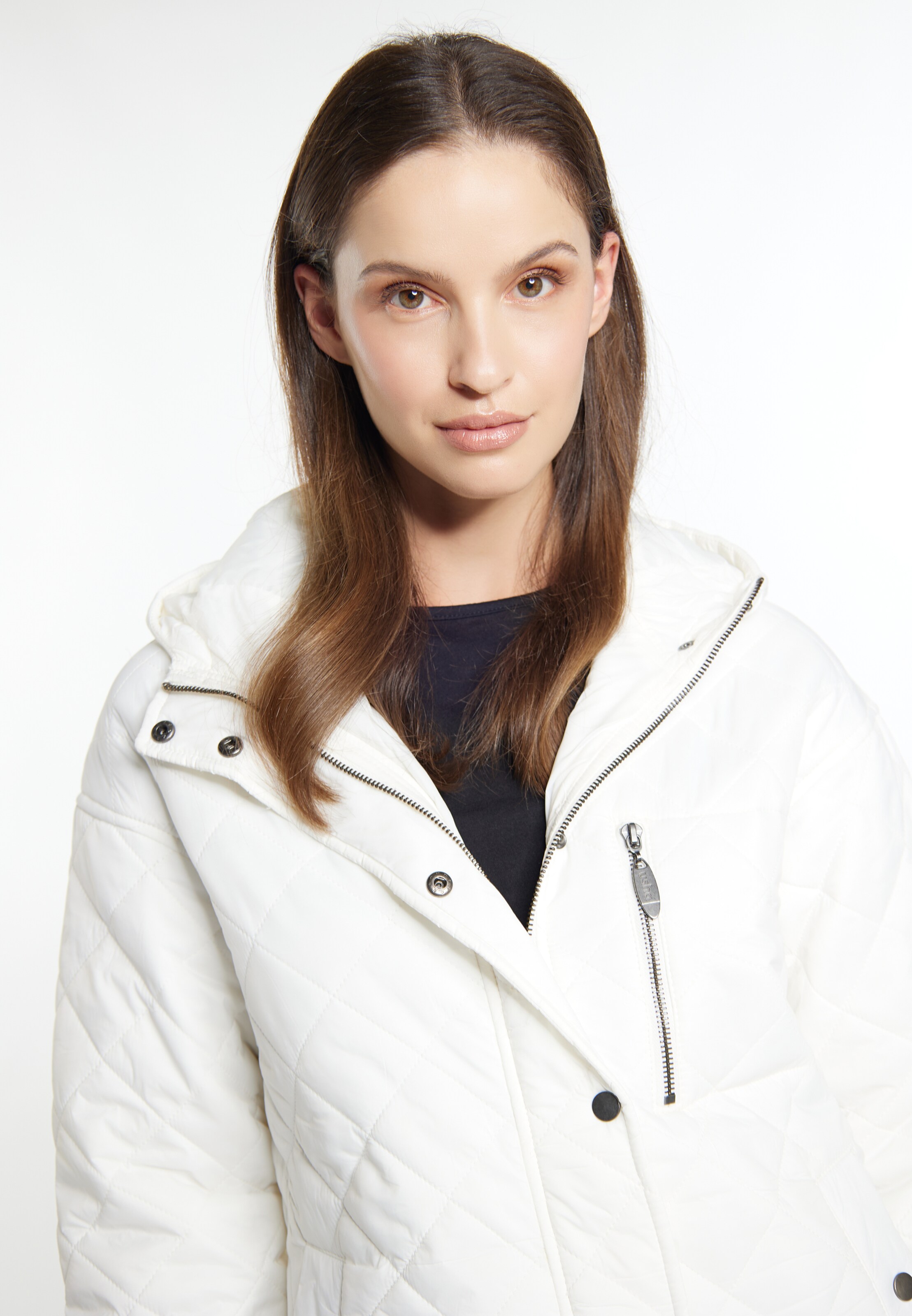 FELIPA Winter Coat in White
