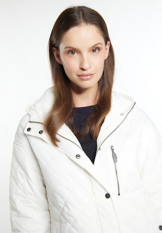 Usha Between-Seasons Coat in White