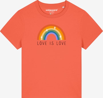 Watapparel Shirt in Orange: Vorderseite