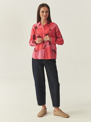 Camicia da donna 'LERIA' di TATUUM in rosso