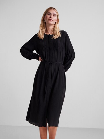 Y.A.S Shirt Dress 'Hevira' in Black: front