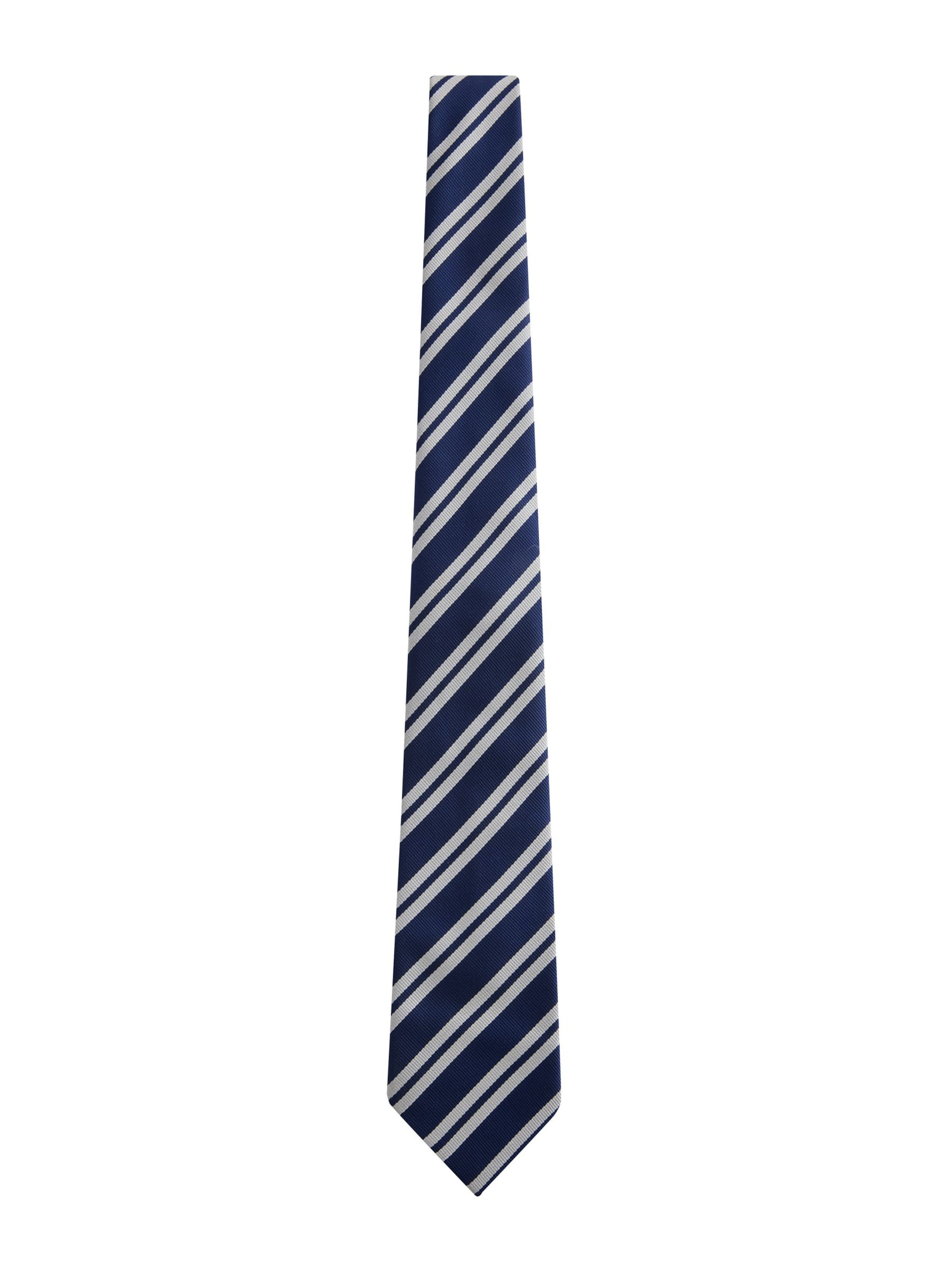 Next Kravata v velikosti One Size  | mornarska / svetlo siva barva, Prikaz izdelka