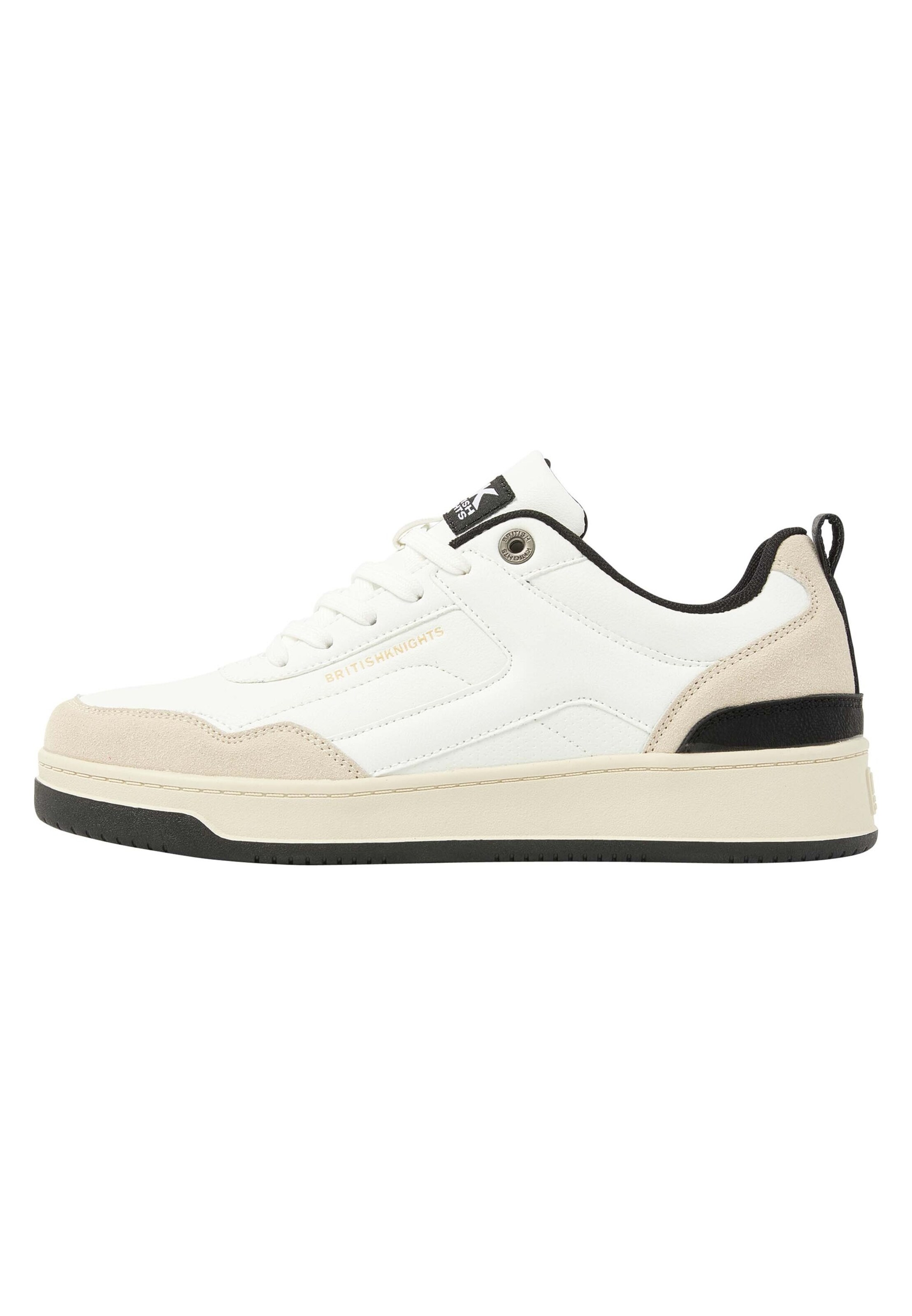 BRITISH KNIGHTS Sneakers laag 'Cole' in Wit: voorkant