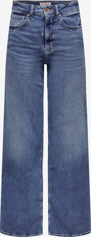 ONLY Zvonové kalhoty Džíny 'Madison' – modrá: přední strana