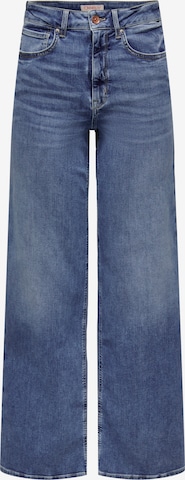 ONLY Wide leg Jeans 'Madison' in Blauw: voorkant