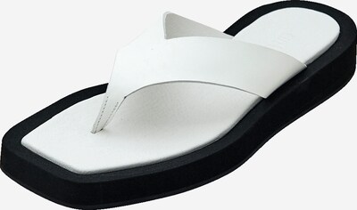Flip-flops 'Keana' EDITED pe crem, Vizualizare produs