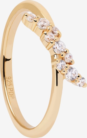 P D PAOLA Ring in Gold: front