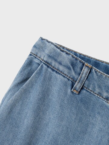 NAME IT Wide Leg Jeans i blå
