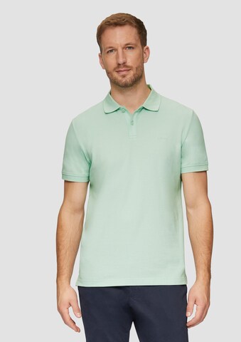 s.Oliver Poloshirt in Grün: Vorderseite