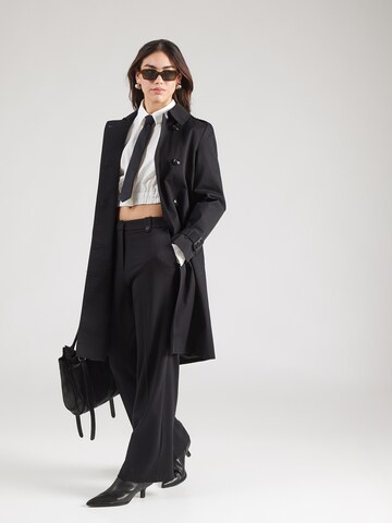 Wide Leg Pantalon à plis 'ONLROME-POPTRASH' ONLY en noir