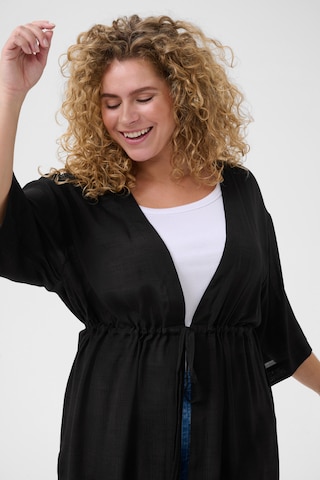 Kimono KAFFE CURVE en noir