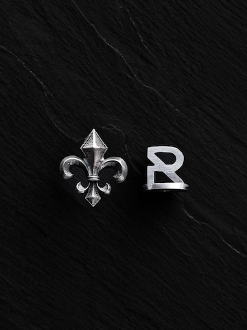 REYTEL Ohrring 'FLEUR DE LIS' in Silber