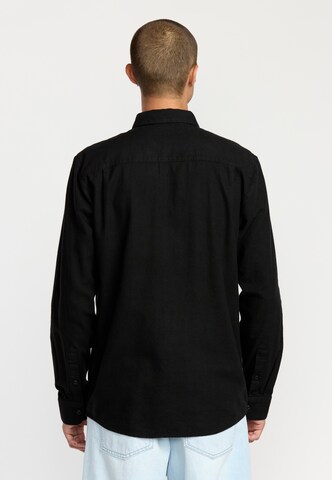 Volcom Comfort Fit Hemd 'Caden Solid' in Schwarz