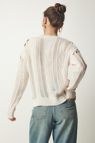 Happiness İstanbul Trui in Beige