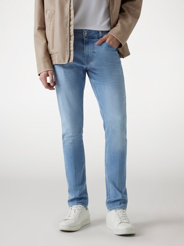 GUESS Skinny Jeans 'Miami' in Blue: front