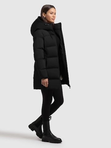khujo Wintermantel 'Tanare4' in Schwarz