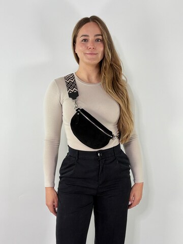 lePelou Fanny Pack 'NOA small' in Black