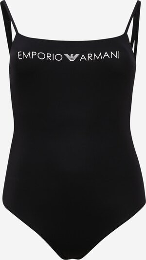 Emporio Armani Бански костюм в черно / бяло, Преглед на продукта
