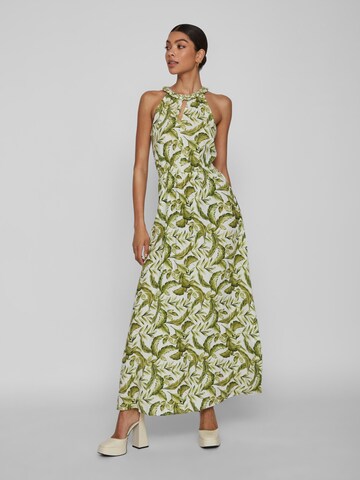 VILA Letní šaty 'Mesa' – zelená: přední strana
