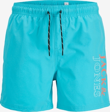 Jack & Jones Junior Плавательные шорты 'JPSTMAUI' в Синий: спереди