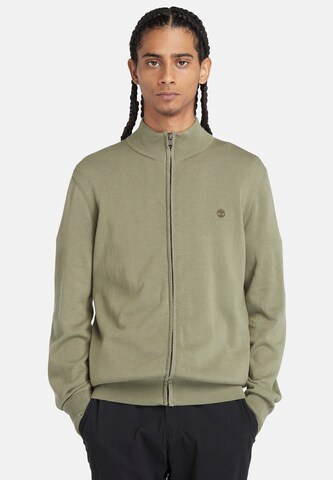 TIMBERLAND Cardigan 'Williams River' i grøn: forside