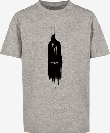 F4NT4STIC T-Shirt 'DC Comics Batman Arkham Knight Ghost' in Grau: predná strana