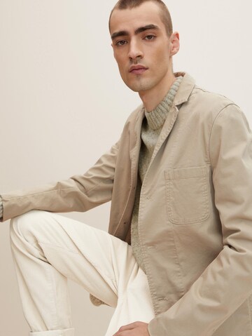 Regular fit Giacca da completo di TOM TAILOR in beige