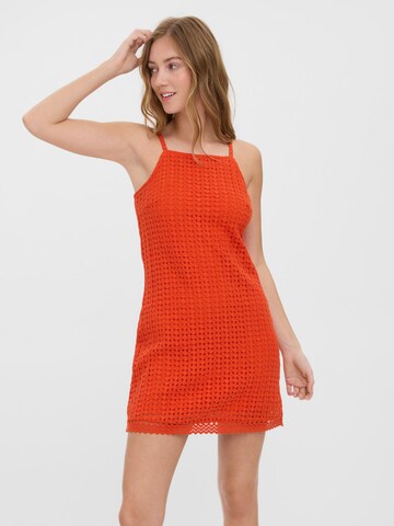 VERO MODA Платье 'Jada' в Оранжевый: спереди