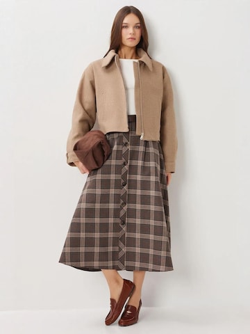Happiness İstanbul Skirt in Brown