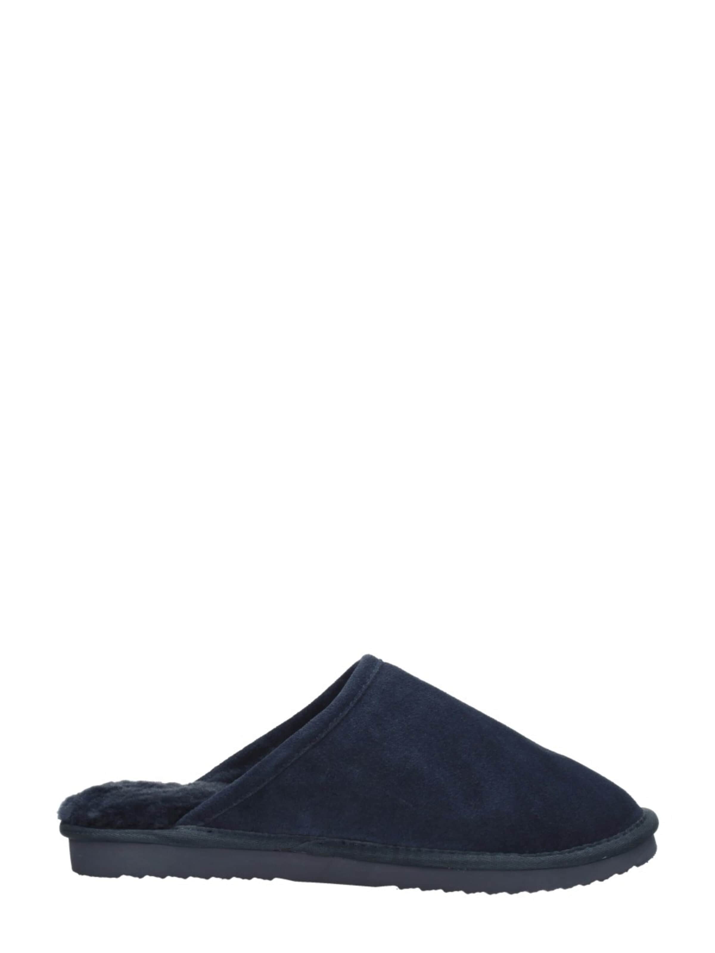 Warmbat Huisschoen 'Classic' in Blauw