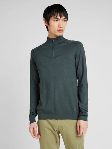 Pullover 'MST AGENCY' di Key Largo in verde: frontale