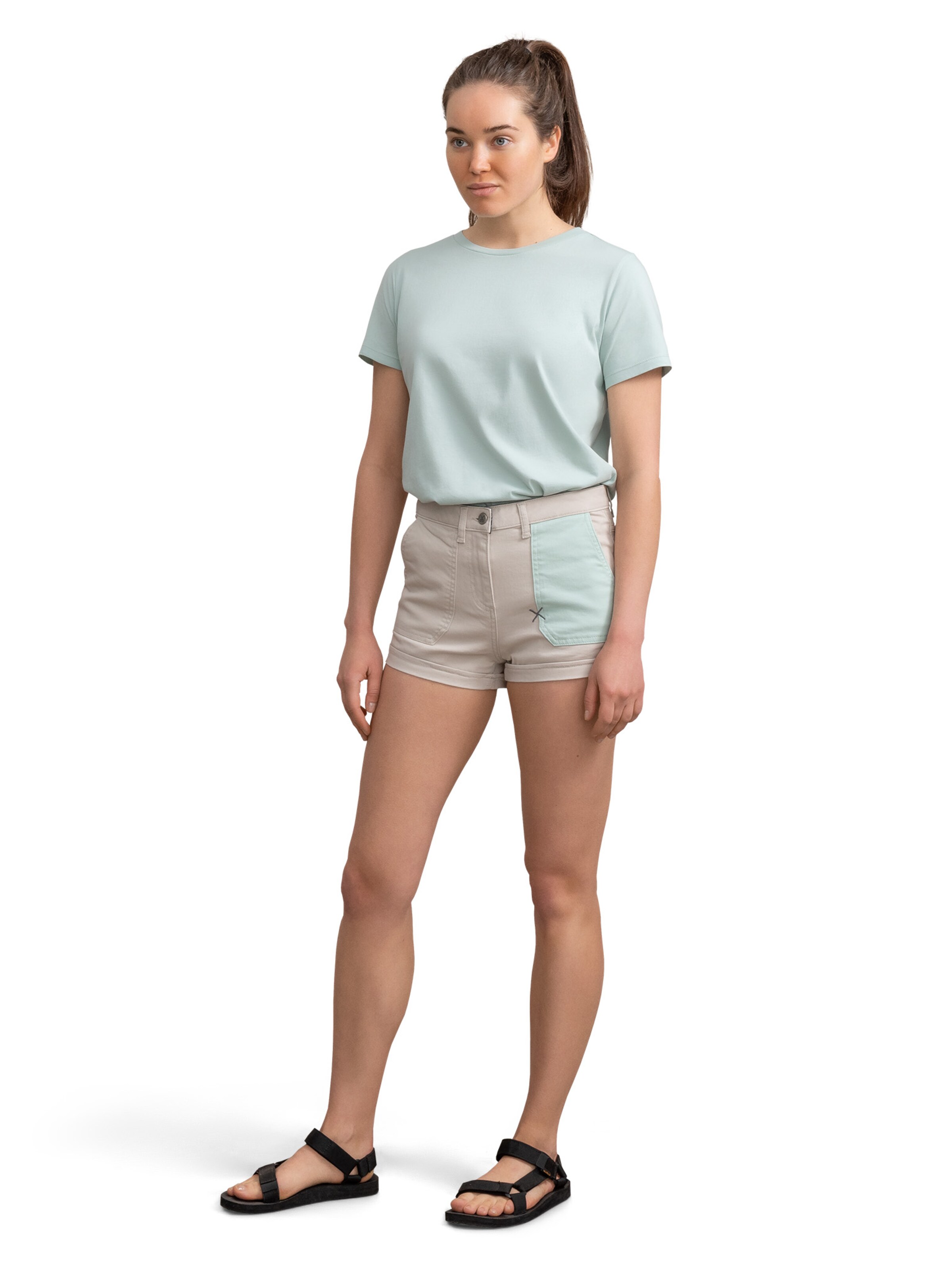 Slimfit Pantaloni di Kaft in beige