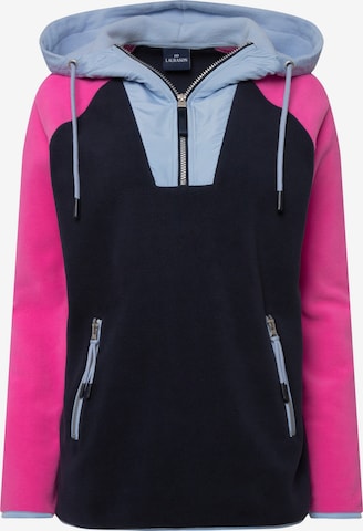 LAURASØN Sweatshirt in Blauw: voorkant