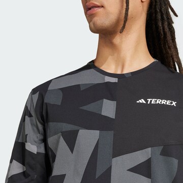 ADIDAS TERREX Funktionsshirt in Schwarz