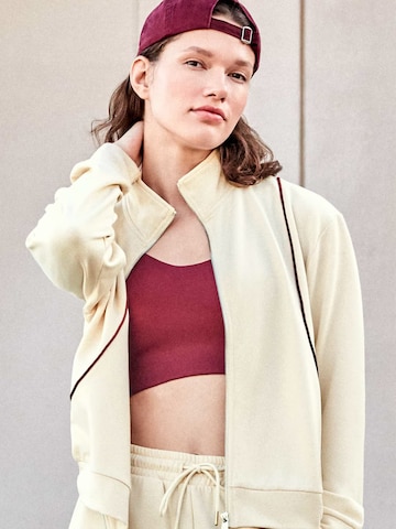 Gisela Sweatjakke i beige: forside