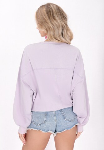IZIA - Sweatshirt em roxo