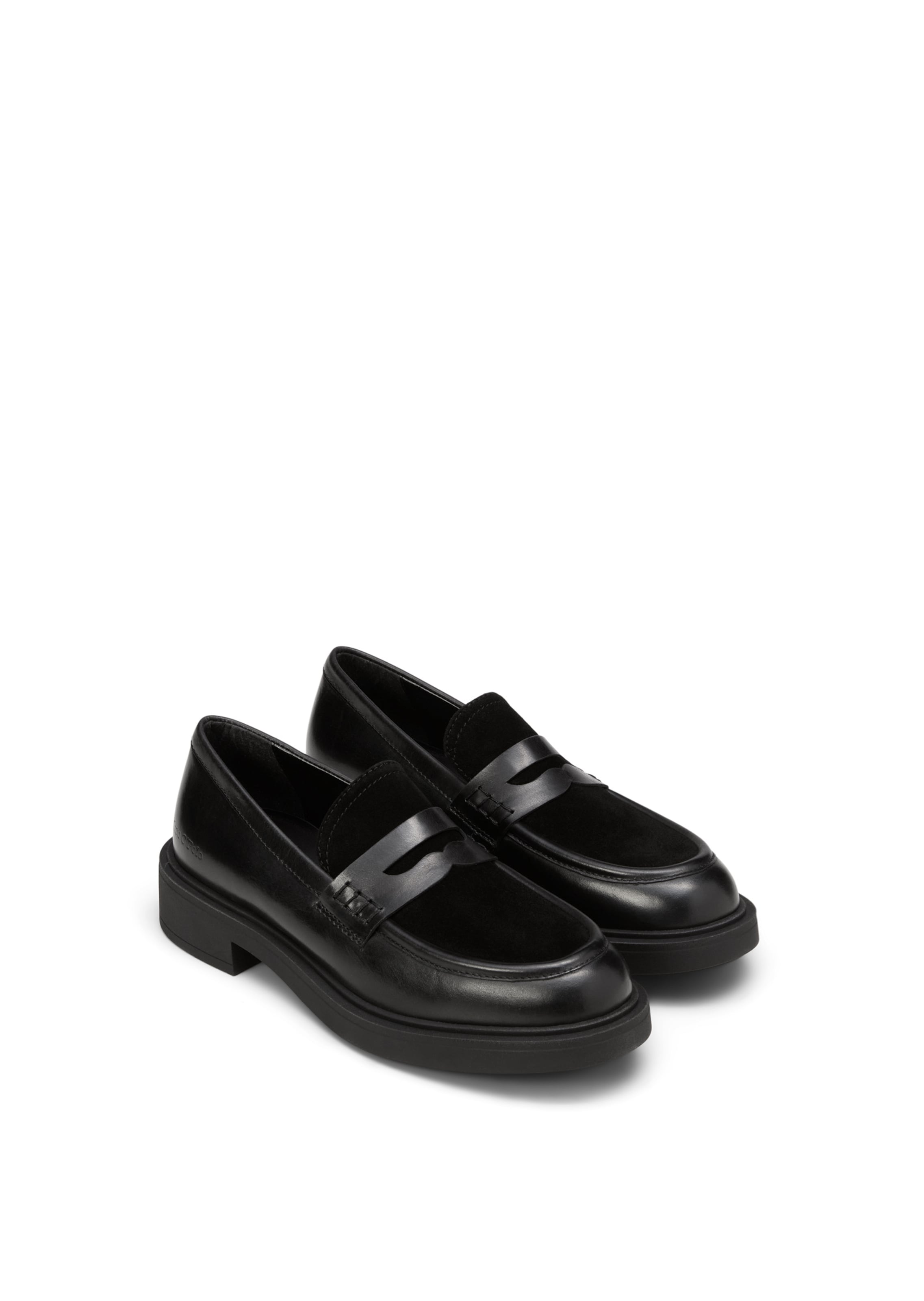 Marc O'Polo Classic Flats 'Lea' in Black