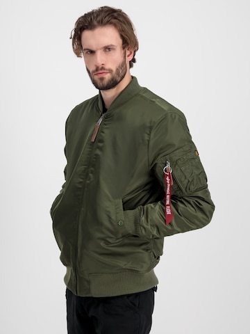 ALPHA INDUSTRIES Prechodná bunda 'MA-1 VF 59' - Zelená