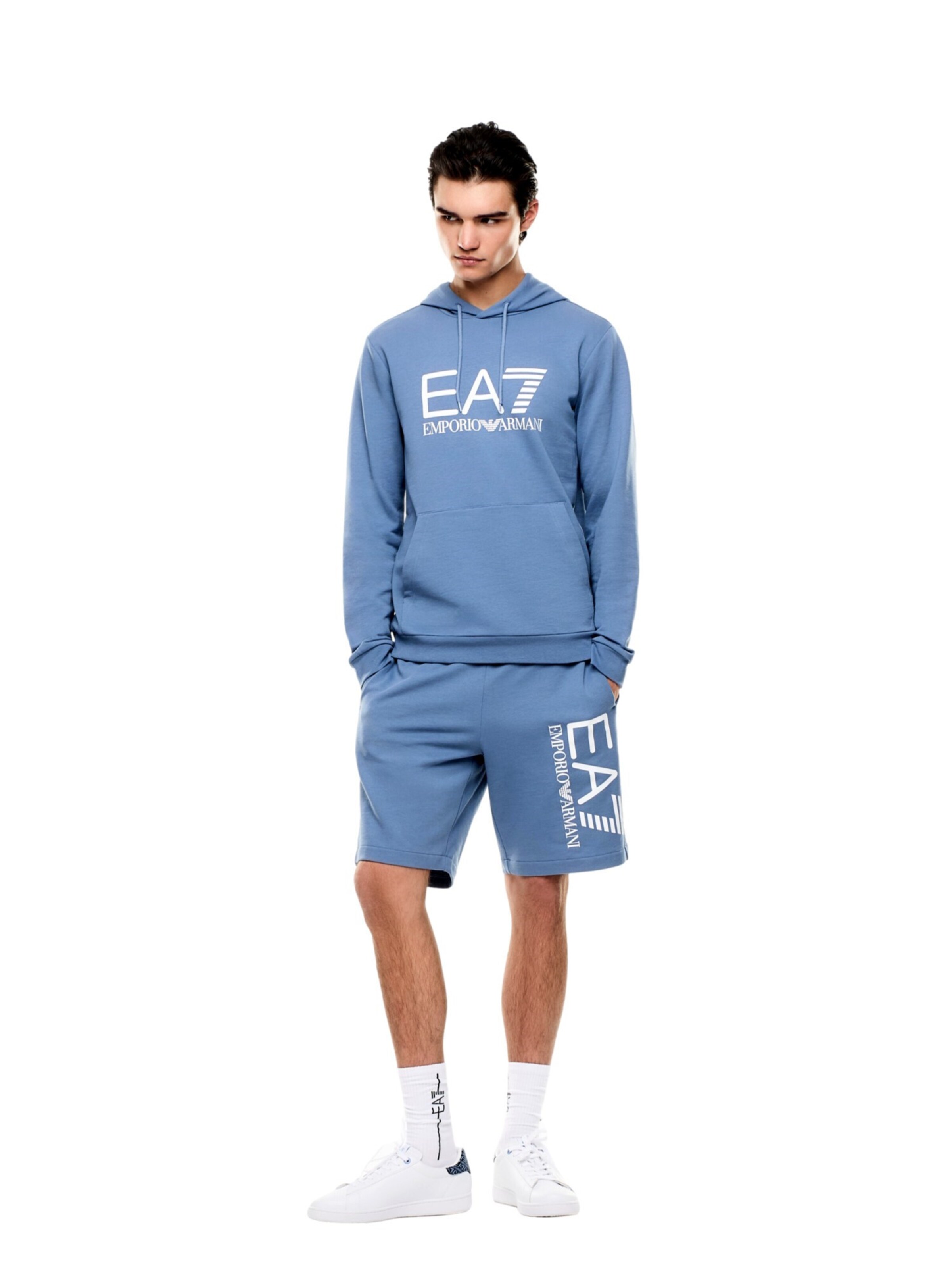 EA7 Emporio Armani regular Bukser i blå