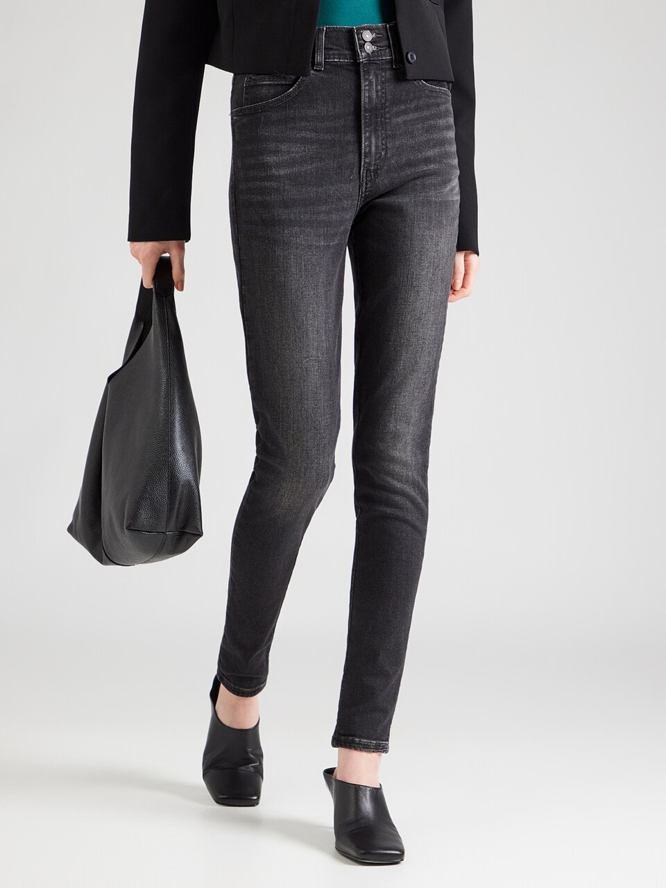 Slimfit Jeans de la LEVI'S ® pe negru: față