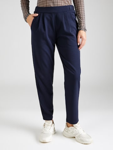 minimum Tapered Pleat-Front Pants 'SOFJA 2.0' in Blue: front