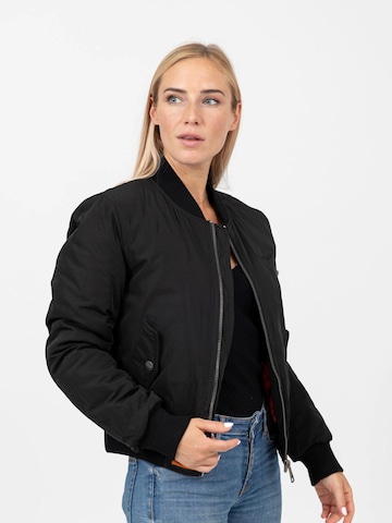 Veste mi-saison 'ORIGINAL WOMEN' Bombers en noir