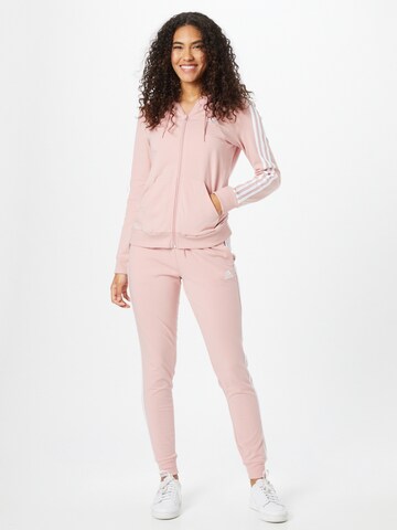 ADIDAS SPORTSWEAR Tapered Sportbyxa 'Essentials' i rosa