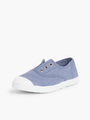 Baskets Pisamonas en bleu : devant