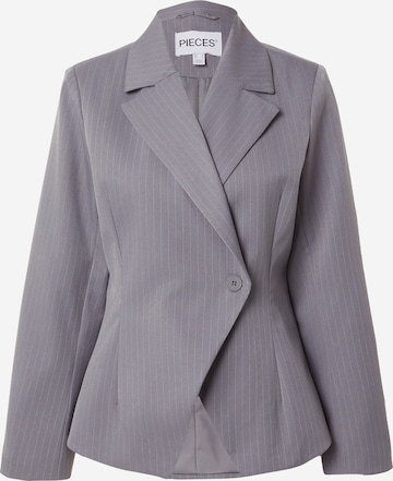 PIECES Bleiseri 'PCFALKA' värissä harmaa: etupuoli