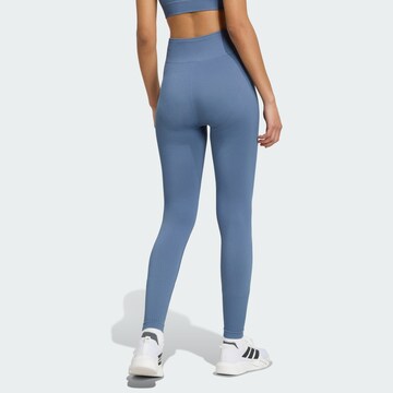ADIDAS PERFORMANCE Skinny Sportovní kalhoty 'Essentials' – modrá