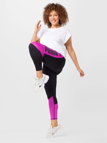 PUMA Skinny Sportovní kalhoty – černá