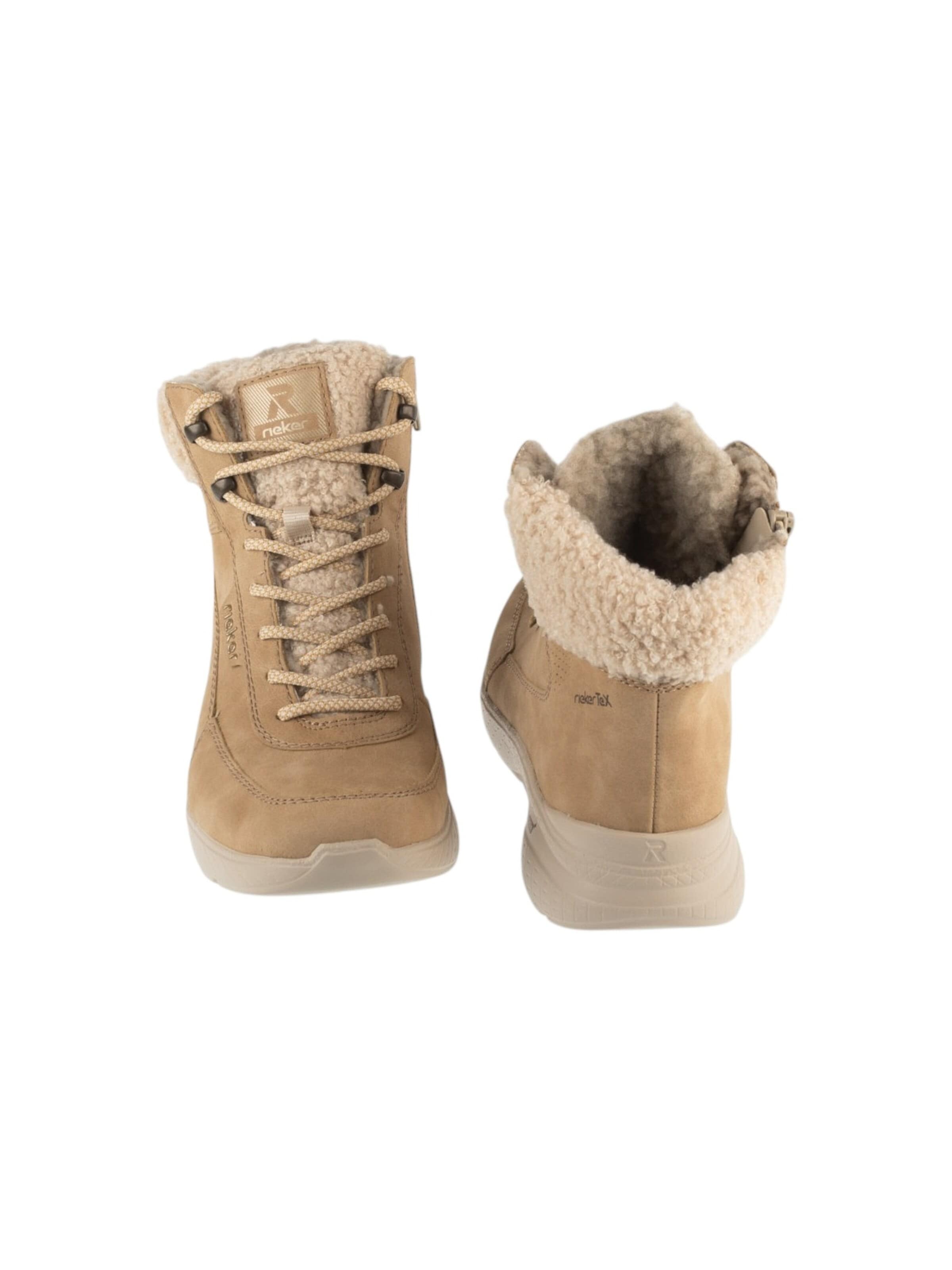 Bottes à lacets 'Rieker Booties' Rieker en beige